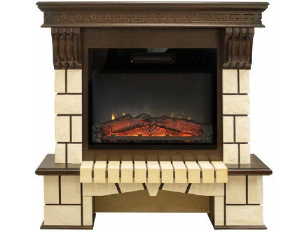 Каминокомплект RealFlame Stone 24 с очагом Kendal 24