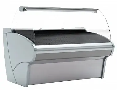 Витрина морозильная Carboma G110 SL 1,5-1, с боковинами, ВХСн-1,5ш G110, 9006