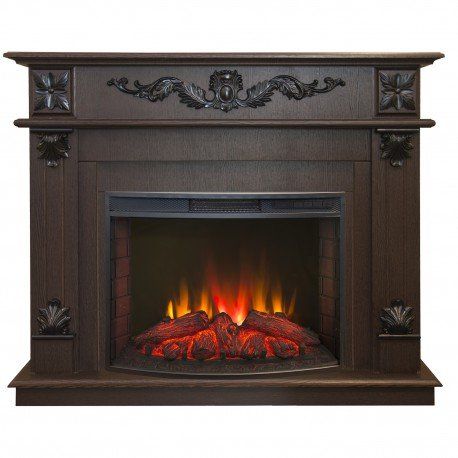 Каминокомплект RealFlame Philadelphia 25,5/26 DN с очагом Evrika 25,5 LED