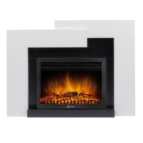 Каминокомплект Firelight Tetris 25 с очагом BFP/P-2520 белый/серый