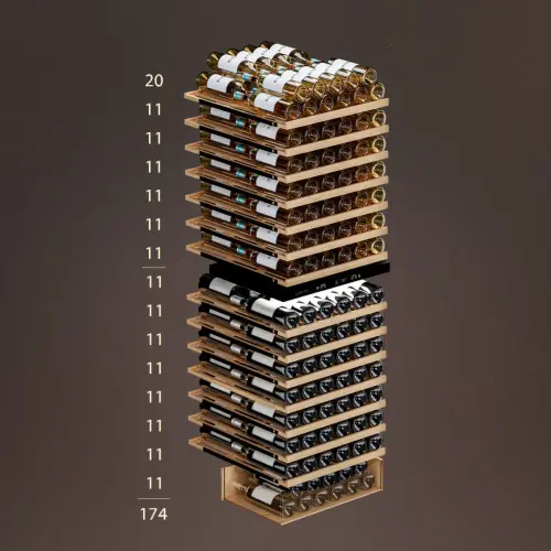 Винный шкаф Meyvel MV163PRO-KBT2