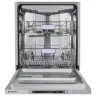 Посудомоечная машина встраиваемая MEFERI MDW6073 ULTRA, 60 см, напольная, 14 комплектов посуды, 7 программ, 3 корзины, луч на полу, внутренняя подсветка, половинная загрузка
