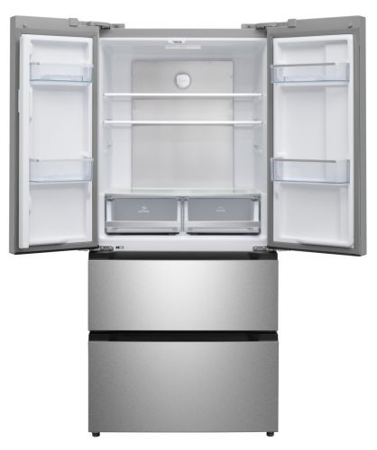 Холодильник отдельностоящий, с инвертором MEFERI MFR83IX TOTAL NO FROST FRENCH DOOR COMFORT, двухкамерный, с зоной свежести, с льдогенератором