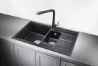 Кухонная мойка MODENA 60 NL 1,5B1D ANTHRACITE