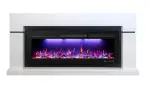 Каминокомплект Interflame Гранд с очагом FreeSpace 40 LED FX QZ белый