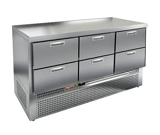 Стол морозильный HICOLD GNE 222/BT О, без борта