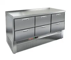 Стол морозильный HICOLD GNE 222/BT О, без борта