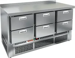 Стол морозильный HICOLD GNE 222/BT О, без борта