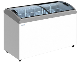 Морозильный ларь ЛВН 400 Г(CF400CQ) (без корзин) (корона серая)