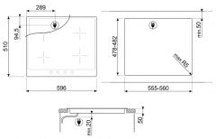 Варочная панель Smeg SI964PM
