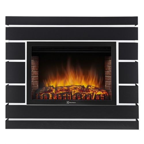 Каминокомплект Electrolux EFP/P-2520LS N портал Moderno 25 шпон черный дуб