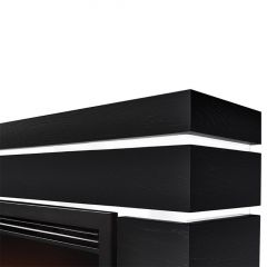 Каминокомплект Electrolux EFP/P-2520LS N портал Moderno 25 шпон черный дуб